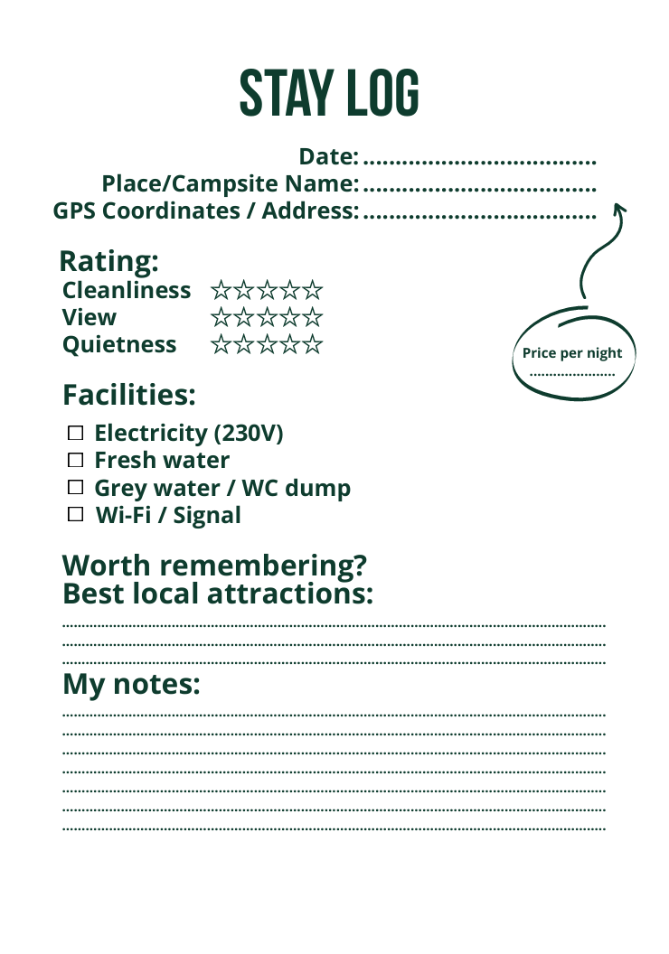 The Rolling Home Essentials – Digital Planner for Campervan & Caravan Owners