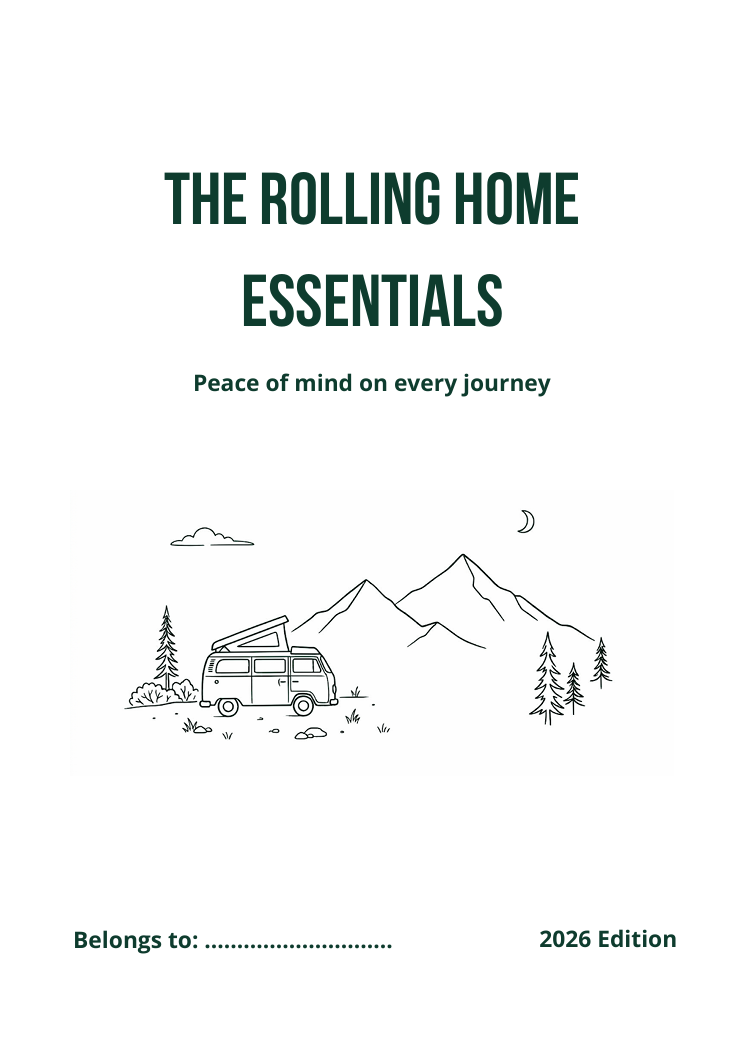 The Rolling Home Essentials – Digital Planner for Campervan & Caravan Owners
